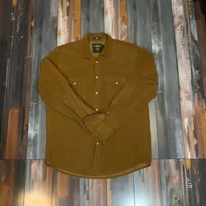 Caramel Brown Button Down